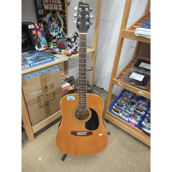 Samick Acoustic Guitar - Stand not included