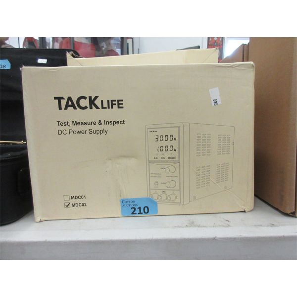 New DC Power Supply - Tacklife Model: MDC02