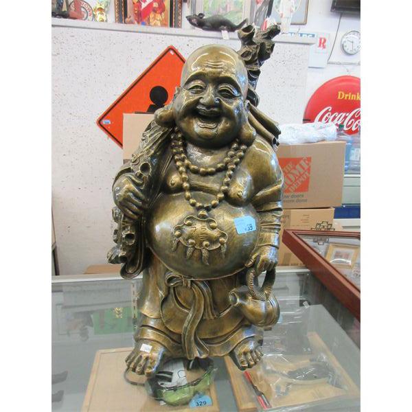 45  Tall Resin Buddha Statue - 12  deep x 14  wide