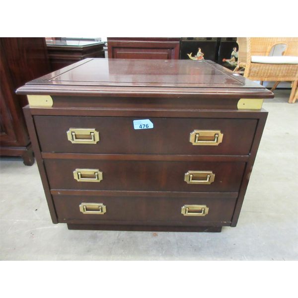 Kroehler Canada Solid Wood 3 Drawer End Table