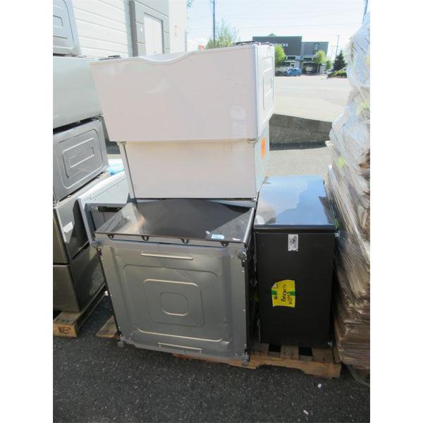 Skid of Assorted Appliance Pedestals with Drawers 