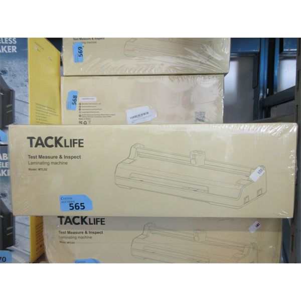 New Laminator Machine - Tacklife Model: MTL02