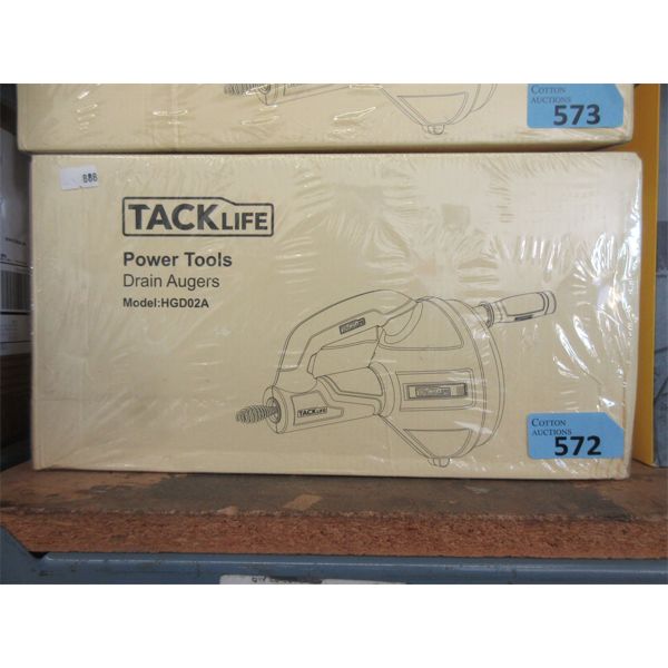 New TackLife Cordless Drain Cleaner / Auger