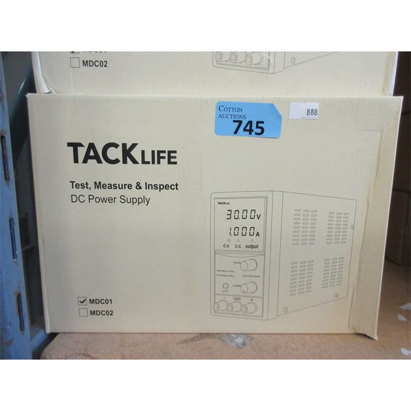 New DC Power Supply - Tacklife Model: MDC01