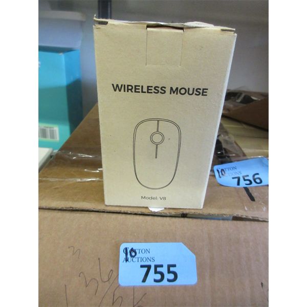 10 New Wireless Mice - Model V8