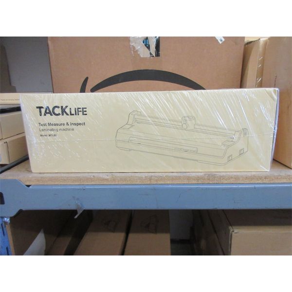 New Laminating Machine - Tacklife Model MTL02