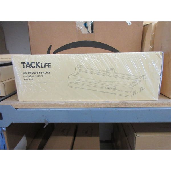 New Laminating Machine - Tacklife Model MTL02