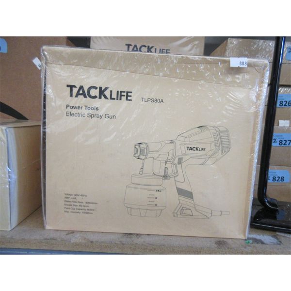 New Electric Spray Gun - Tacklife Model TLP8S0A