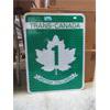 Image 1 : Reflective Trans-Canada 1 BC Metal Road Sign