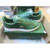 Image 1 : New Pair of Lacoste Green Leather Shoes