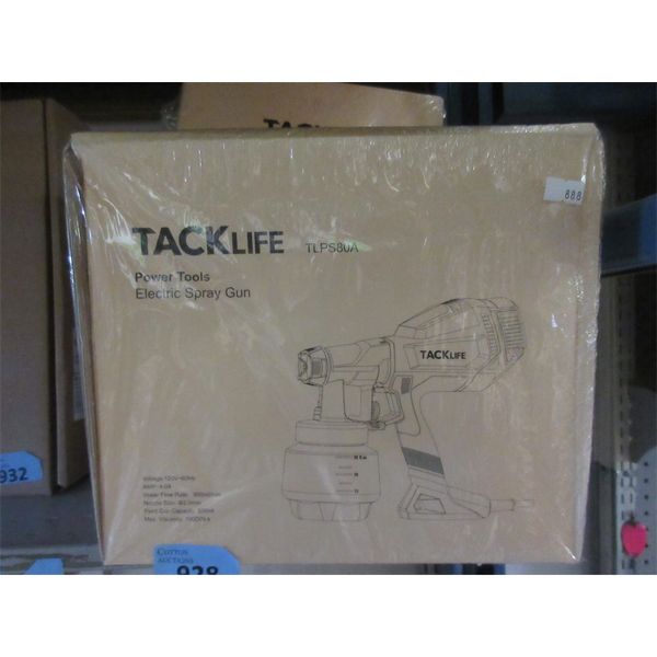 New Electric Paint Spray Gun - Tacklife Model TLPS80A 