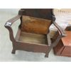 Image 2 : Vintage Solid Wood Hall Chair with Storage Seat