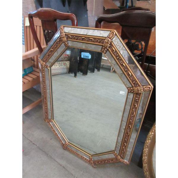 Ornate Wall Mirror - 27  x 35 .