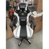 Image 1 : New Jaguar Adjustable Gaming Chair - Black & White