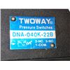 Image 8 : Lot of (5) TWOWAY #DNA-040K-22B Pressure Switches