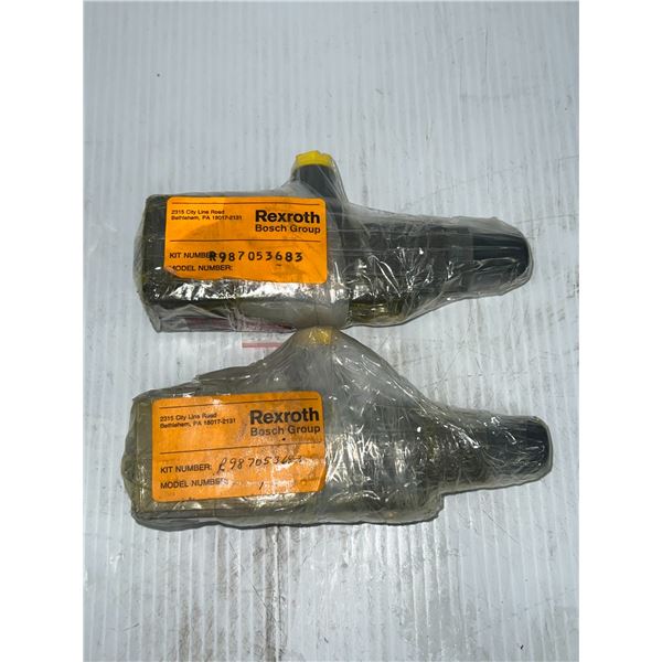 Lot of (2) New ? Rexroth  Valves