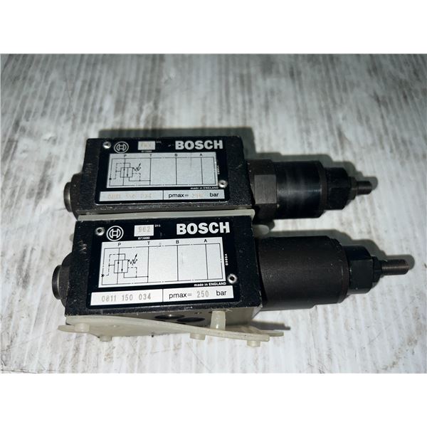 Lot of (2) Bosch #0811 150 034 Valves