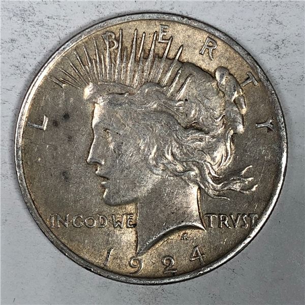 1924  US Peace Dollar