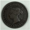 Image 2 : Canadian Large Cent 1881 Fine+ Incomplete D