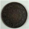Image 1 : Canadian Large Cent 1893 EF 166