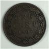 Image 1 : Canadian Large Cent 1907 H VF+ 258