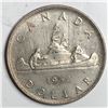 Image 1 : 1952 King George VI Canadian Silver Dollar