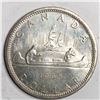 Image 1 : 1965 Queen Elizabeth II Canadian Silver Dollar