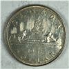 Image 1 : 1961 Queen Elizabeth II Canadian Silver Dollar