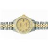 Image 4 : Rolex Ladies 2T 18K Yellow Gold And Stainless Steel Champagne Diamond Watch