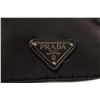 Image 7 : Prada Black Tessuto Double Buckle Flap Bag