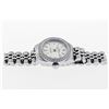Image 6 : Rolex Quickset Sapphire Silver Index Diamond Datejust Wristwatch 26MM