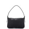 Image 2 : Fendi Black Zucca Canvas Mini Baguette Shoulder Bag