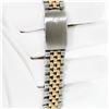 Image 9 : Rolex Mens Datejust 36 Champagne Linen Index Yellow Gold Fluted Wristwatch