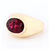 4.25 ctw Pink Tourmaline 14K Yellow Gold Ring