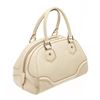 Image 3 : Louis Vuitton Ivory White Epi Leather Bowling Montaigne PM Tote Bag