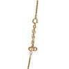 Image 6 : Christian Dior Gold-tone CD Pendant Charm Necklace