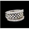 Image 1 : 0.62 ctw Diamond Ring - 14KT White Gold