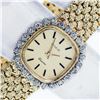 Image 2 : Geneve Ladies 14K 34 Grams Yellow Gold Diamond Bezel Wristwatch