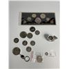 Image 1 : Misc Lot Of US & Canadian 1/2 Dollars & Dollars And 1871-1967 BC Canadian Coin Set