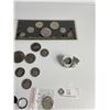 Image 3 : Misc Lot Of US & Canadian 1/2 Dollars & Dollars And 1871-1967 BC Canadian Coin Set