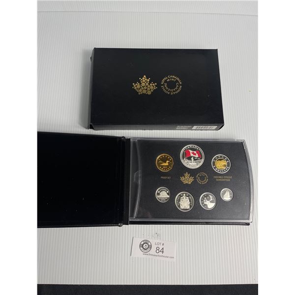 2015 Fine Silver Proof set - 50th Anniversary of the Canadian Flag - RCM