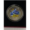 Image 2 : 2010 25 Cent Coloured Coin Blue Jay - RCM