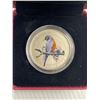 Image 2 : 2013 25 Cent Coloured Coin - American Robin - RCM