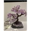 Image 1 : NEW AMETHYST BONSAI TREE BRAZIL APPROX 13X7X5"- RETAIL $2298.51