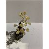 Image 2 : NEW CITRINE BONSAI TREE BRAZIL APPROX 5"X2"X2"- RETAIL $289.51