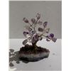 Image 2 : NEW AMETHYST BONSAI TREE BRAZIL APPROX 5"X3"X1.5"- RETAIL $289.51