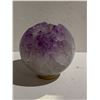 Image 2 : NEW AMETHYST SPHERE BRAZIL APPROX 4"X4"- RETAIL $1800