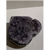 Image 2 : NEW AMETHYST HEART BRAZIL APPROX 1.5"X4"X4"- RETAIL $1100