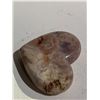 Image 2 : GENUINE PINK AMETHYST HEART BRAZIL APPROX 0.5"X3"X2.5"- RETAIL $400