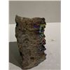 Image 2 : NEW AMETHYST TITANIUM APPROX 4"X3"X1.5"- RETAIL $1189.51